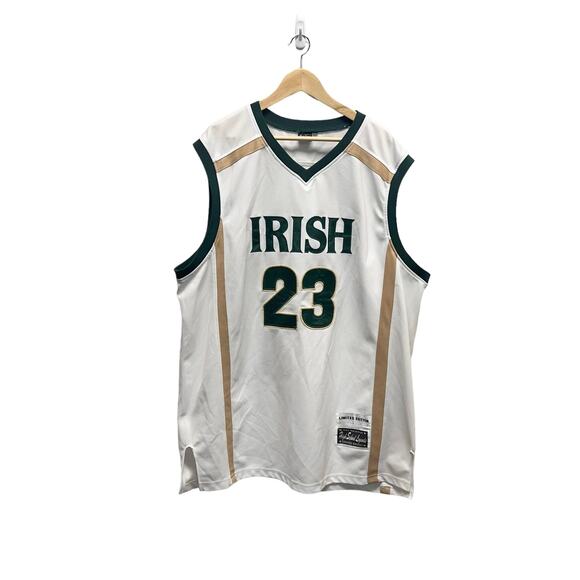 LeBron James St‎ Vincent St Mary Irish High School Legends Jersey Stitched Sz 56 - Picture 1 of 7